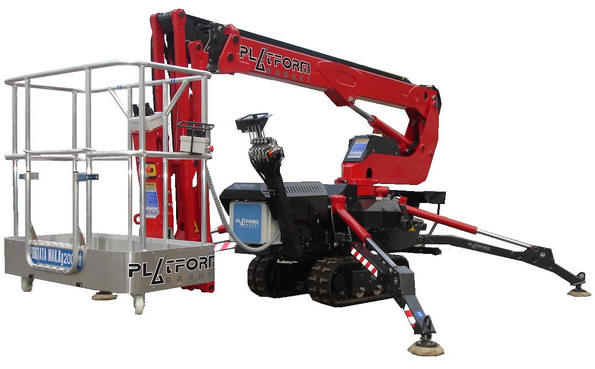 piattaforme aeree ragni cingolati platform basket
