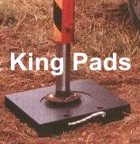 basi di appoggio king pads per stabilizzatori
